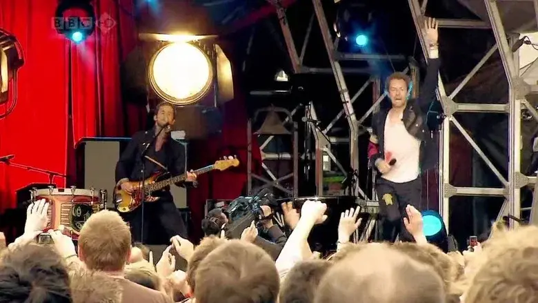 Coldplay at the BBC still 2