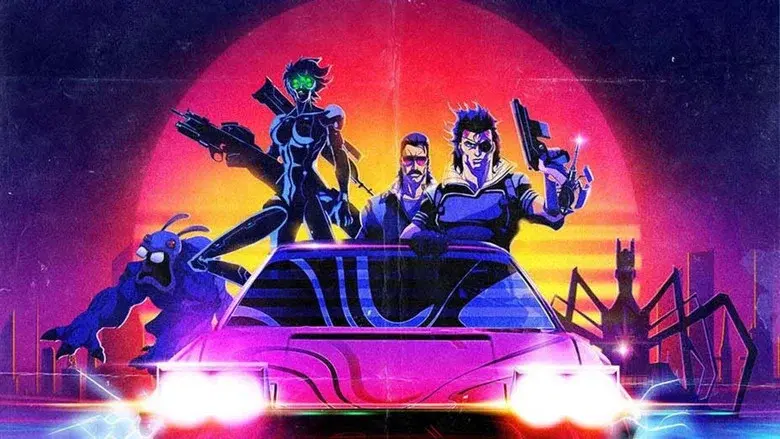 Captain Laserhawk: A Blood Dragon Remix still 7