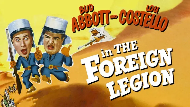 Bud Abbott and Lou Costello in the Foreign Legion still 4