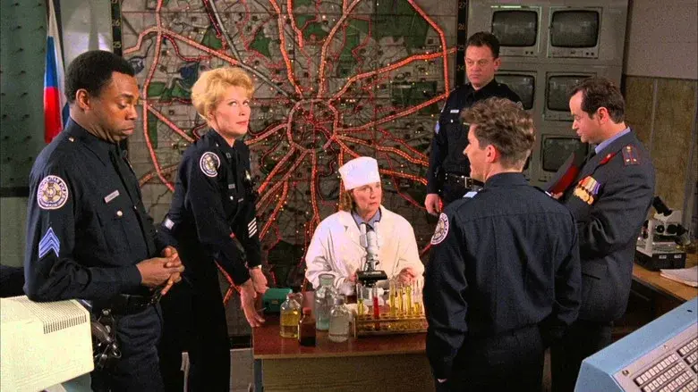 Police Academy: Mission to Moscow still 1