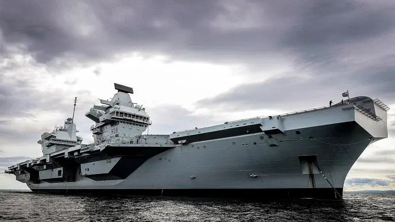 Britain's Biggest Warship still 1