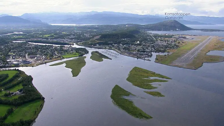 The land from the air still 4