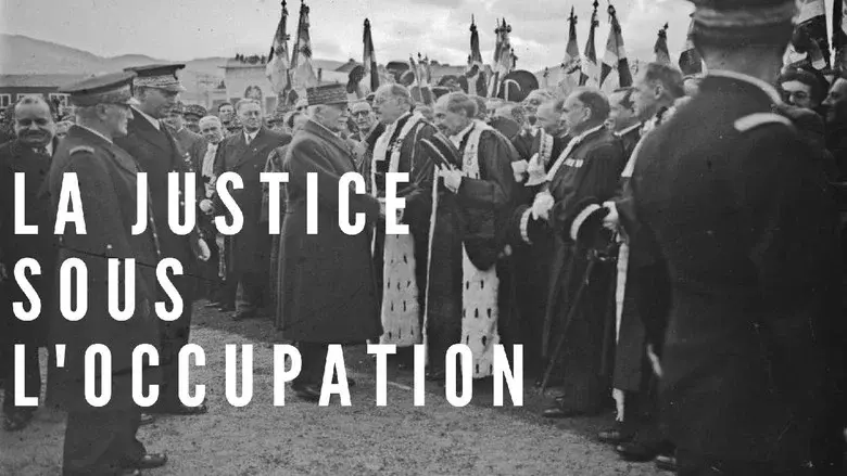 La Justice sous l'Occupation still 1