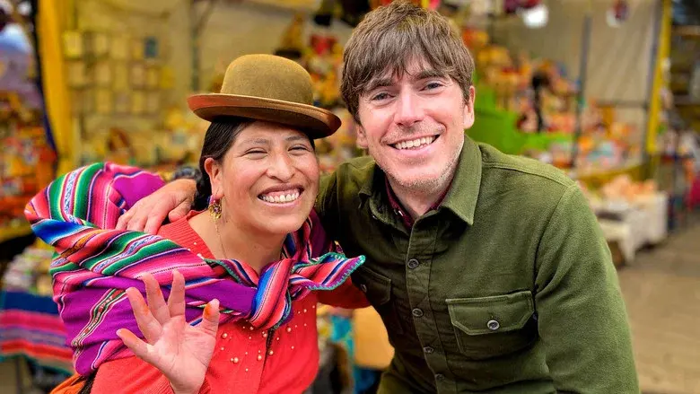 Simon Reeve's South America still 2