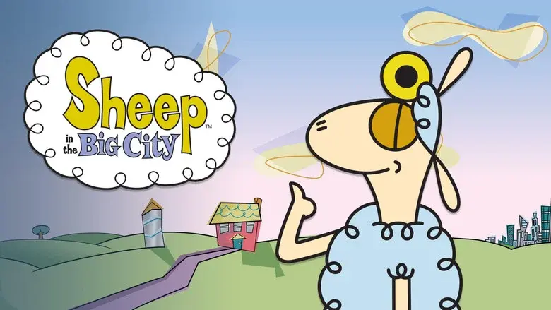 Sheep in the Big City still 4