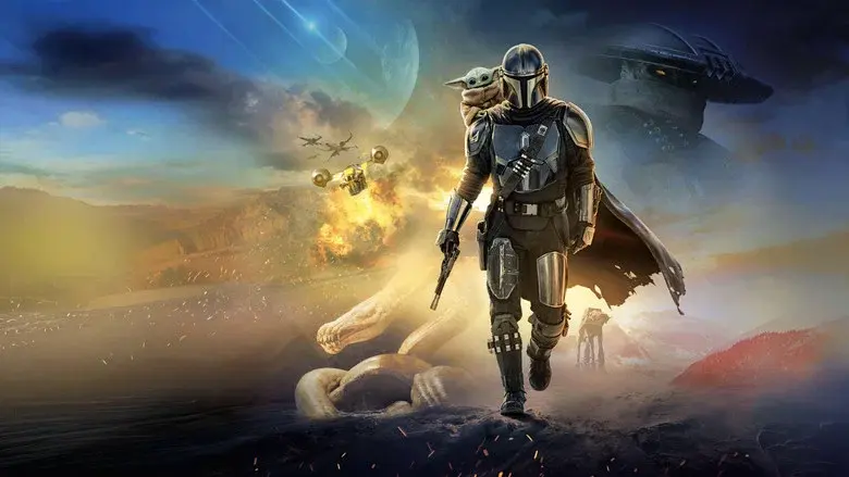 The Mandalorian and Grogu still 1