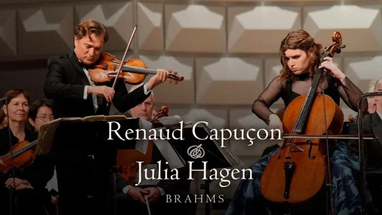 Renaud Capuçon und Julia Hagen spielen Brahms Rheingau Musik Festival 2025 still 6