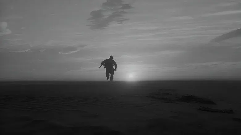 Woman in the Dunes still 2