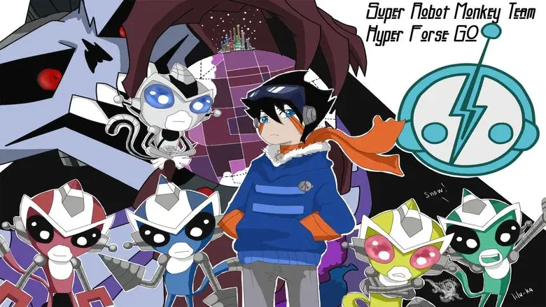 Super Robot Monkey Team Hyperforce Go! still 1