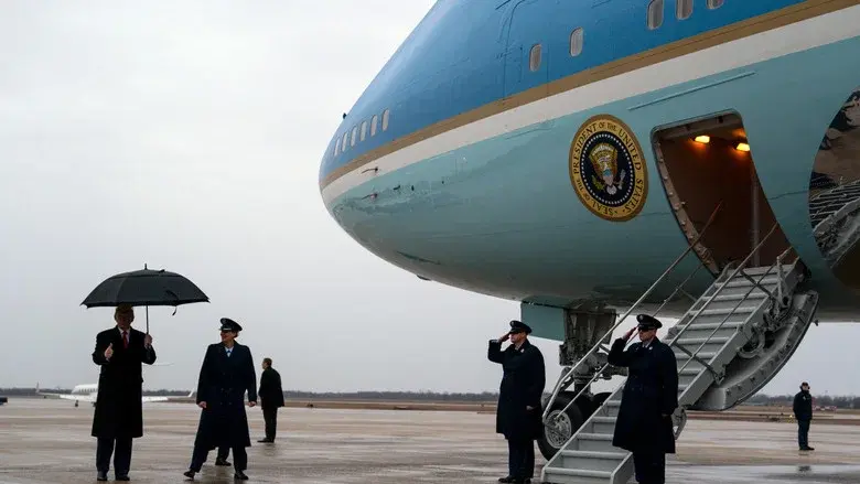 Aboard Air Force One still 1